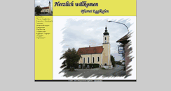 Desktop Screenshot of pfarrei-egglkofen.de